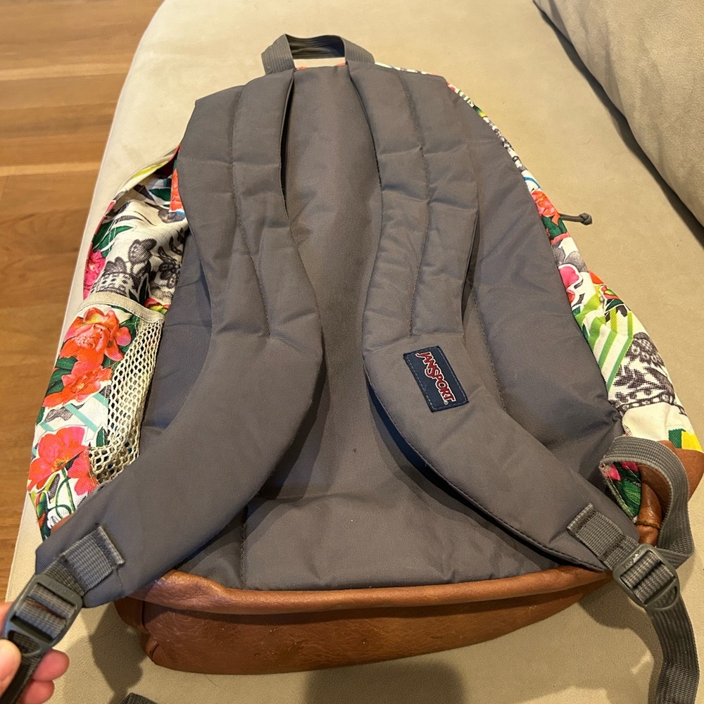 Jansport Backpack Cool Student XL Floral - Picture 8 of 11